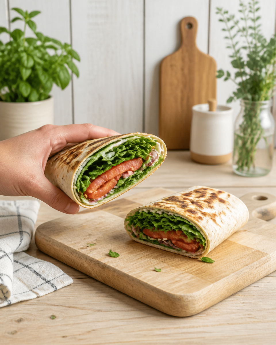 Cottage Cheese Wraps