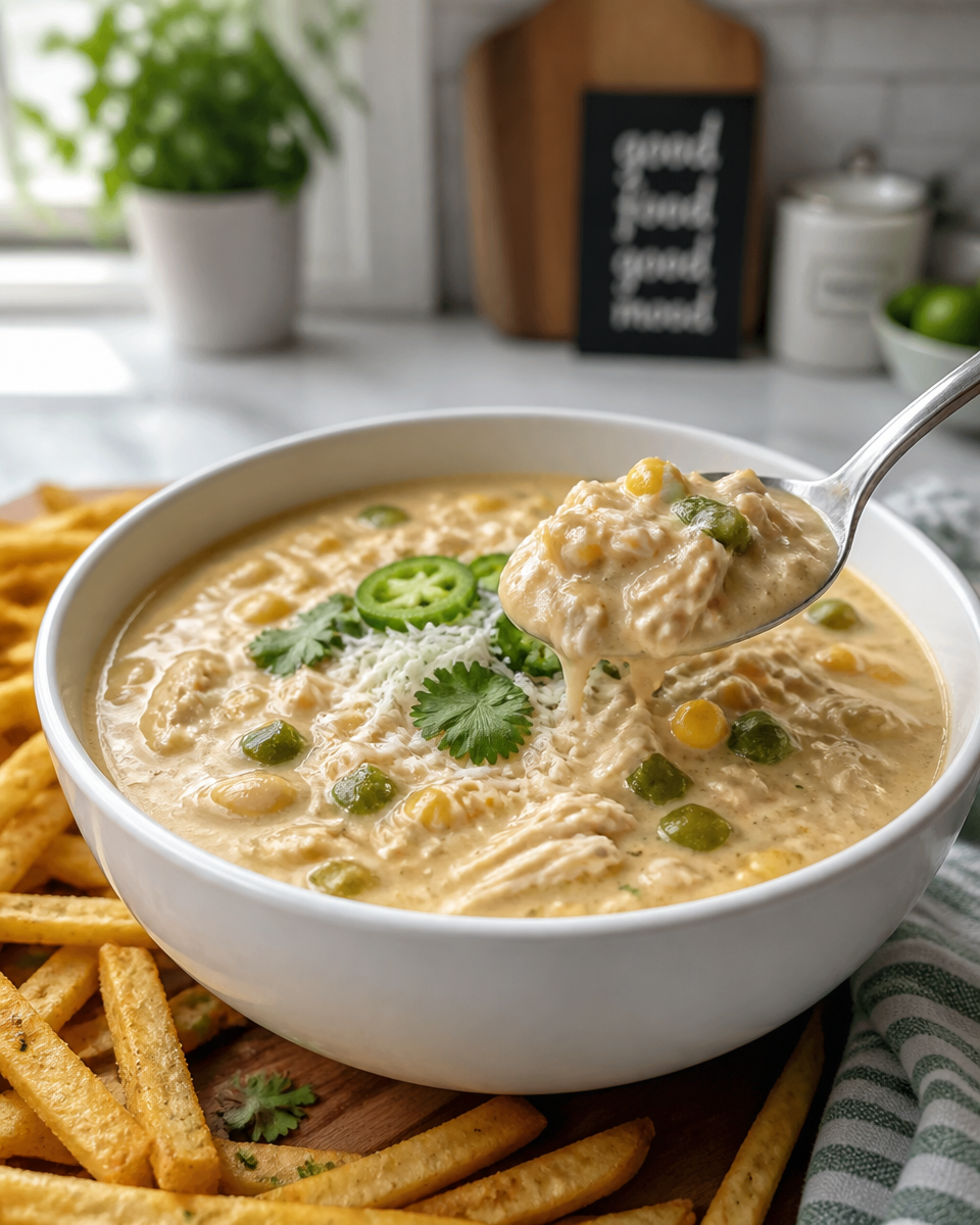 Easy and Delicious Slow Cooker White Chicken Chili Recipe! 25 Slow Cooker White Chicken Chili