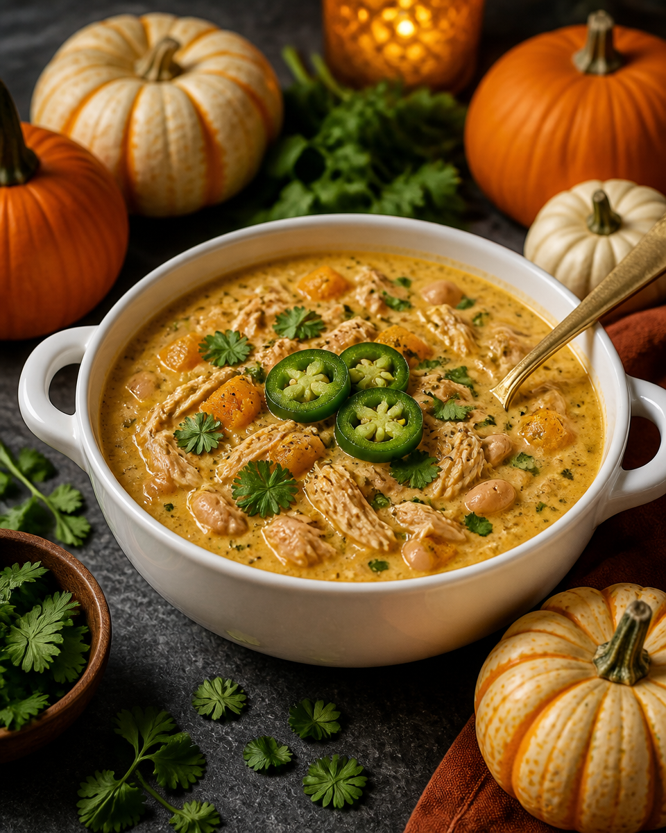 Warm Up with Slow Cooker Pumpkin White Chicken Chili 25 Warm Up with Slow Cooker Pumpkin White Chicken Chili