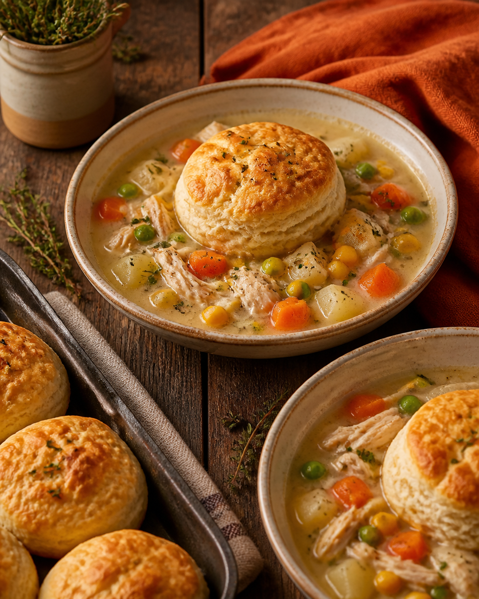 Cozy Up with Crockpot Chicken Pot Pie Soup Tonight!
