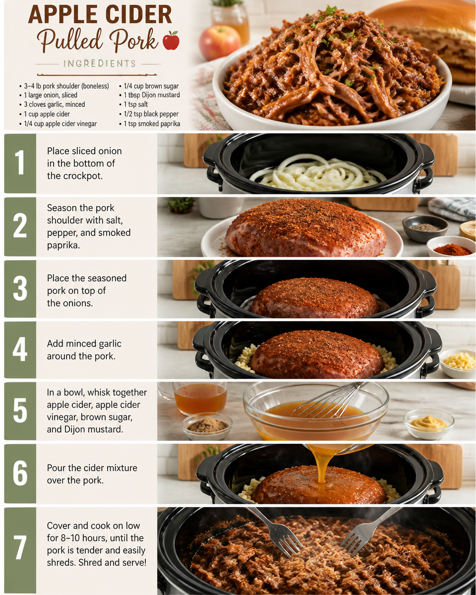 Savor the Flavor: Crockpot Apple Cider Pulled Pork Delight 25 Savor the Flavor: Crockpot Apple Cider Pulled Pork Delight