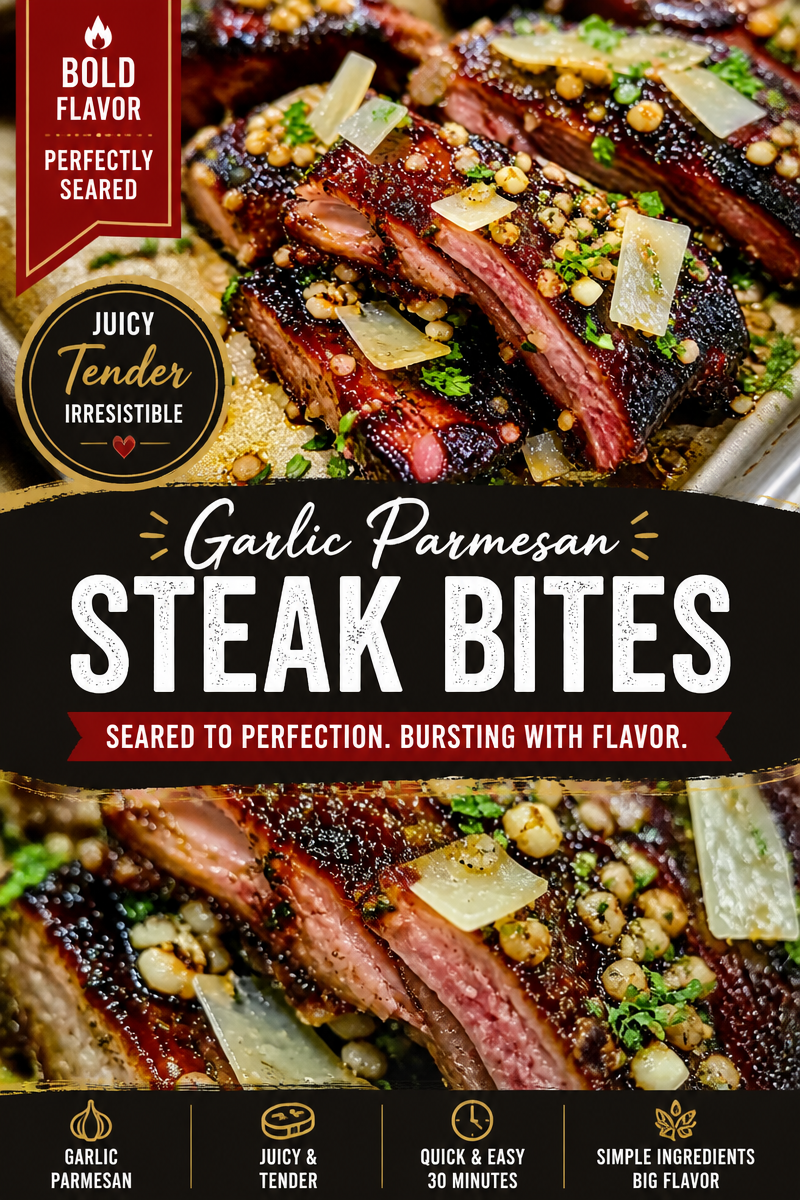 Garlic Parmesan Pork Ribs (Oven)