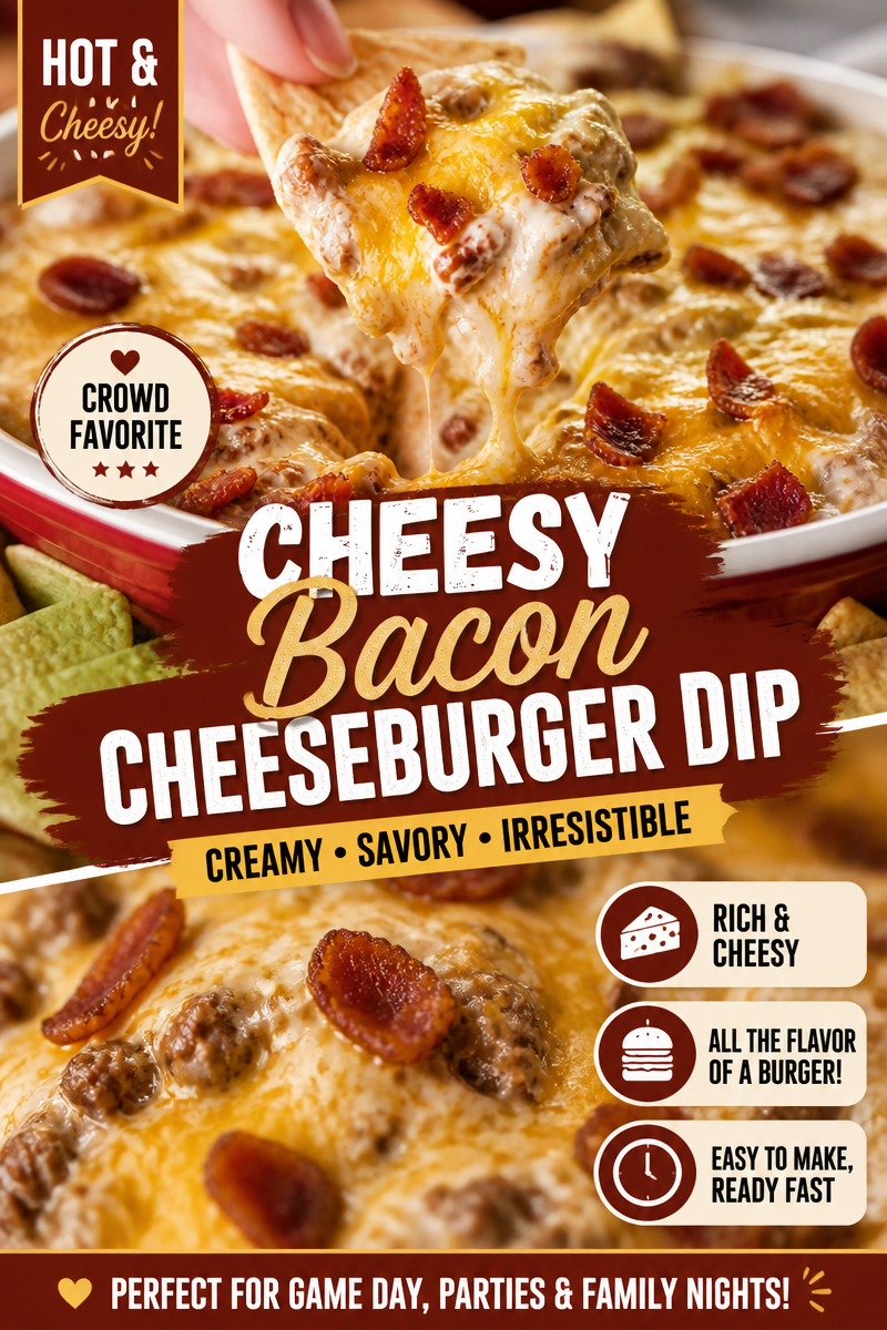 Bacon Cheeseburger Dip