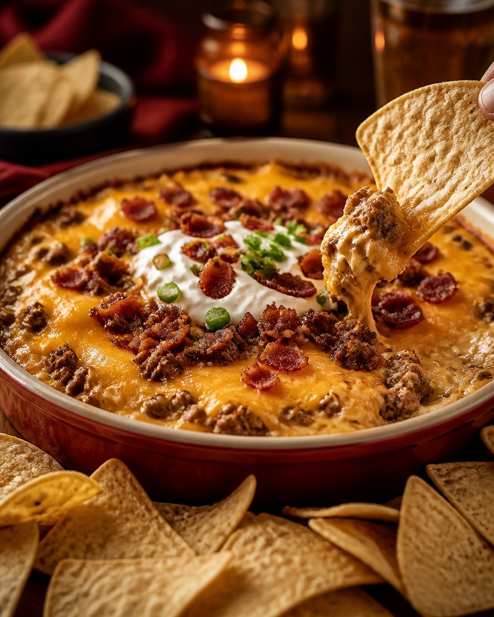 Bacon Cheeseburger Dip
