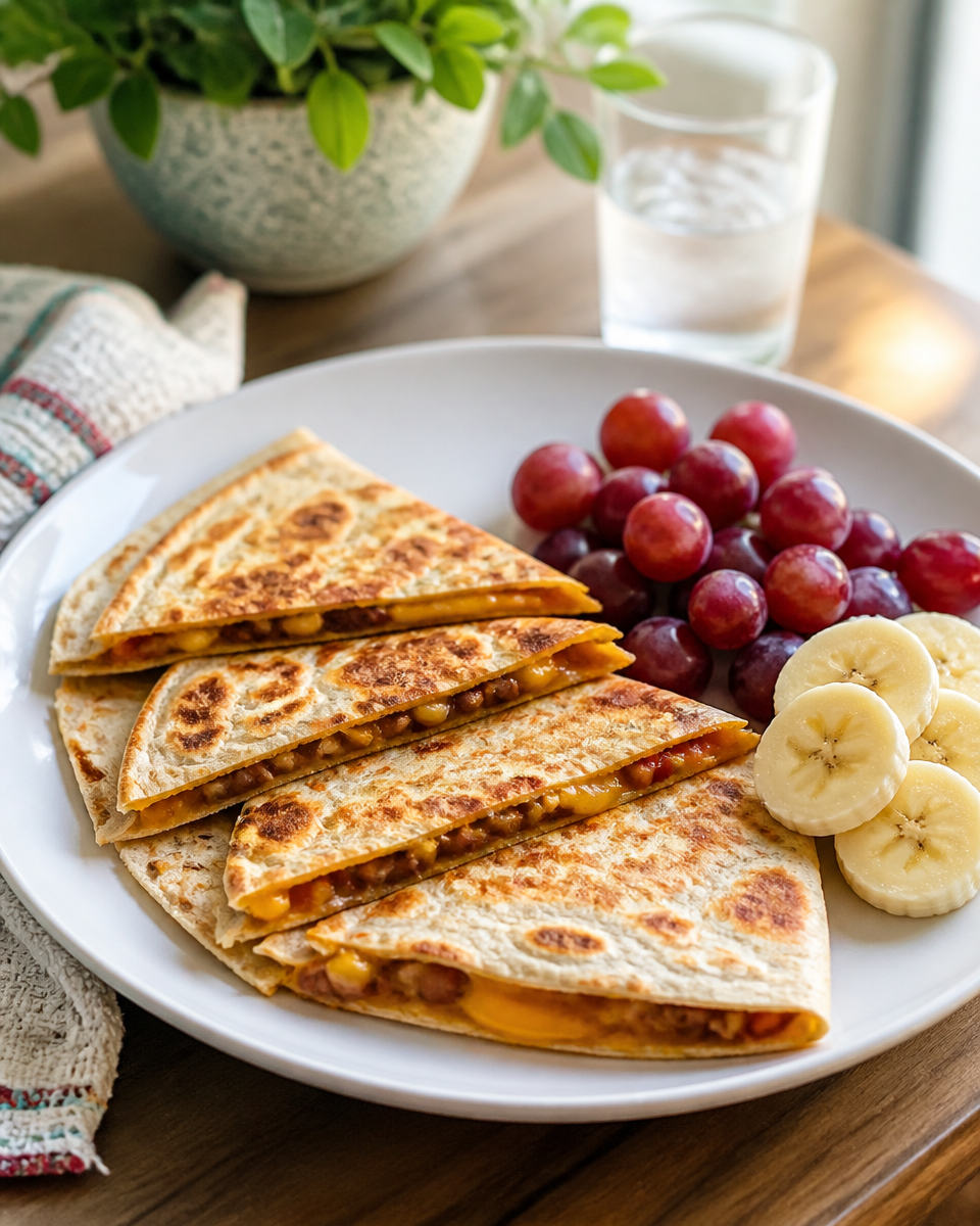 Easy Breakfast Quesadilla — Quick Morning