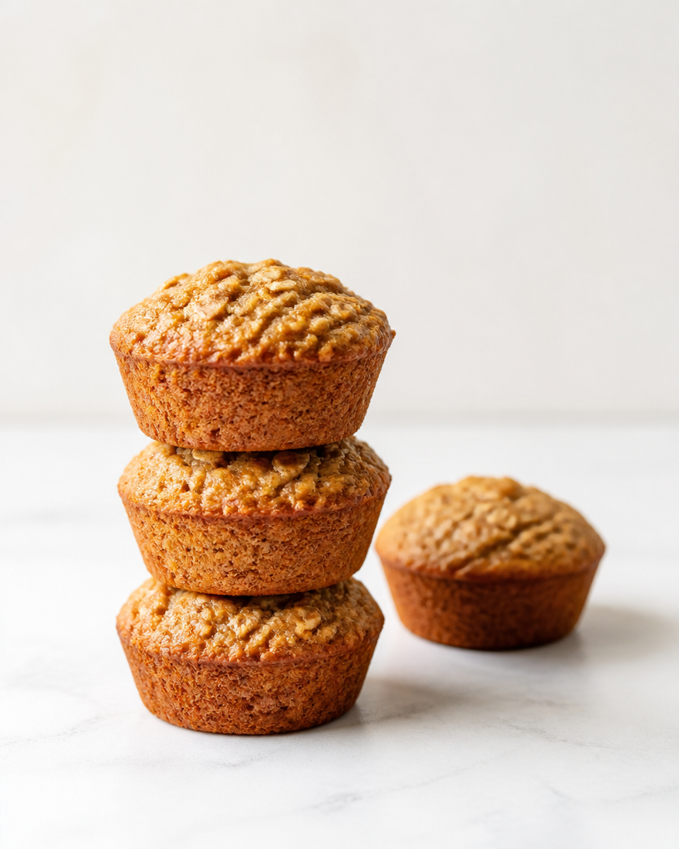 Easy Banana Oat Muffins — Healthy No Flour