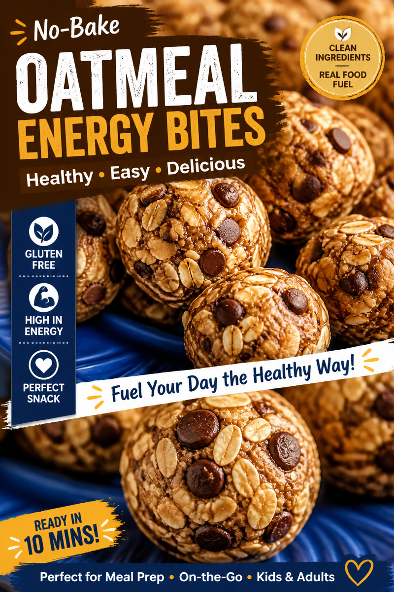 Easy Protein Energy Bites — No Bake Healthy