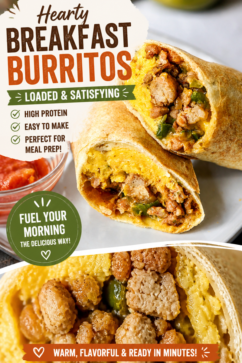 Easy Breakfast Burrito Lunch Box — Make Ahead