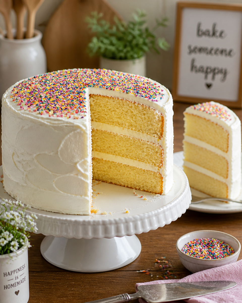 Easy Chiffon Cake — Moist Oil Based Sponge