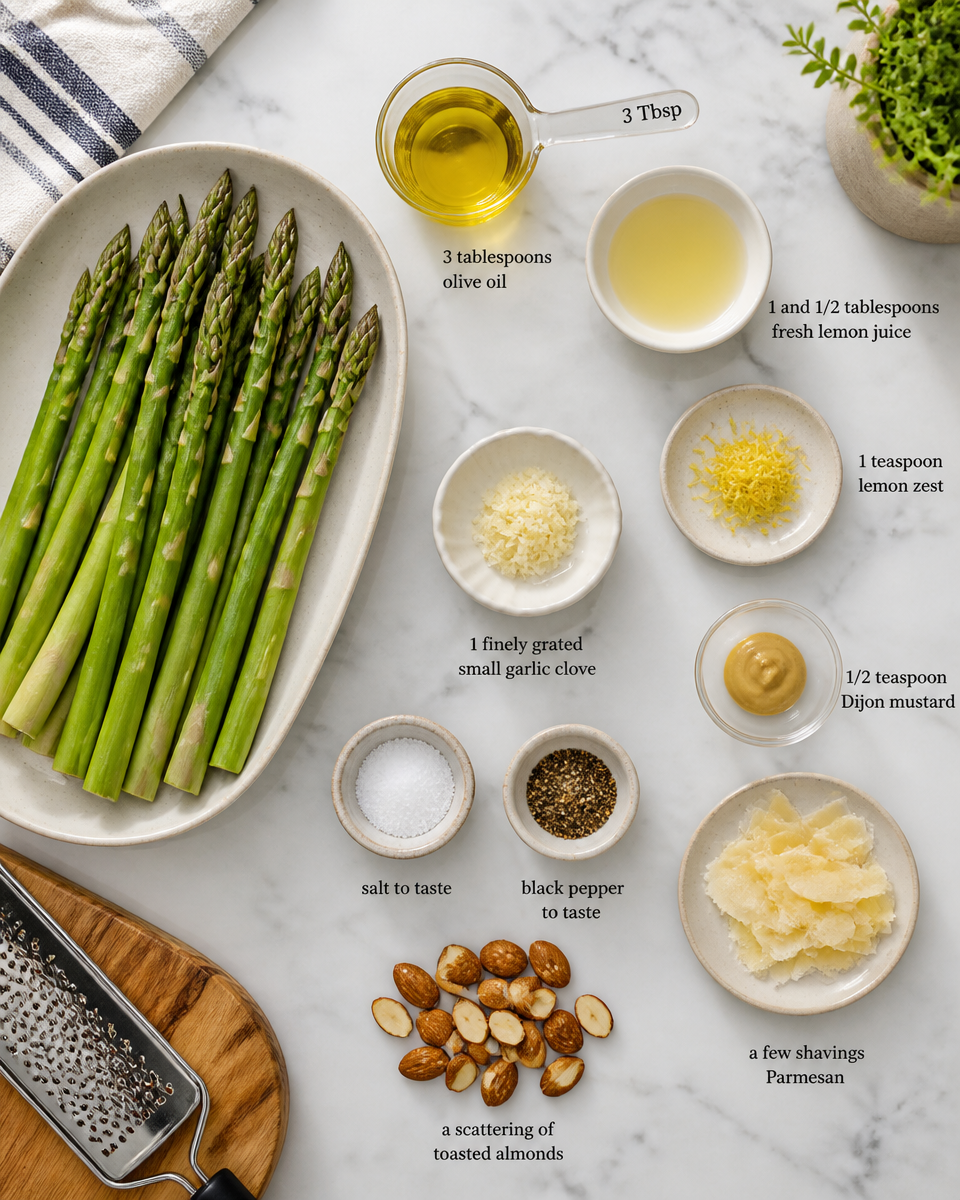 Easy Lemon Asparagus Salad — Spring Shaved