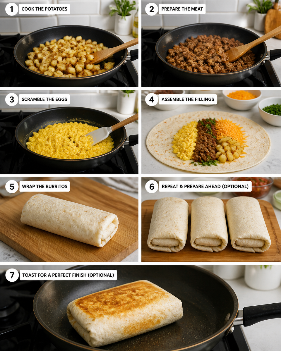 Easy Breakfast Burrito Lunch Box — Make Ahead