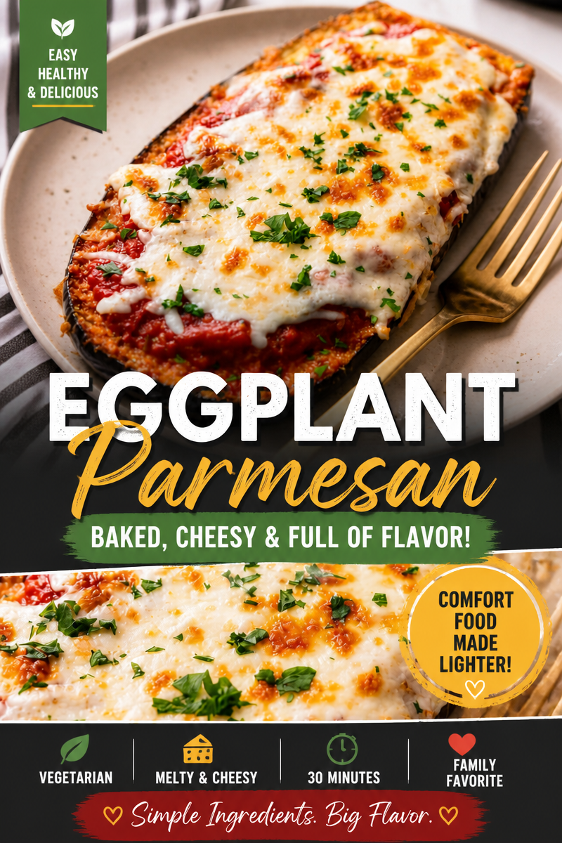 Crispy Eggplant Parmesan