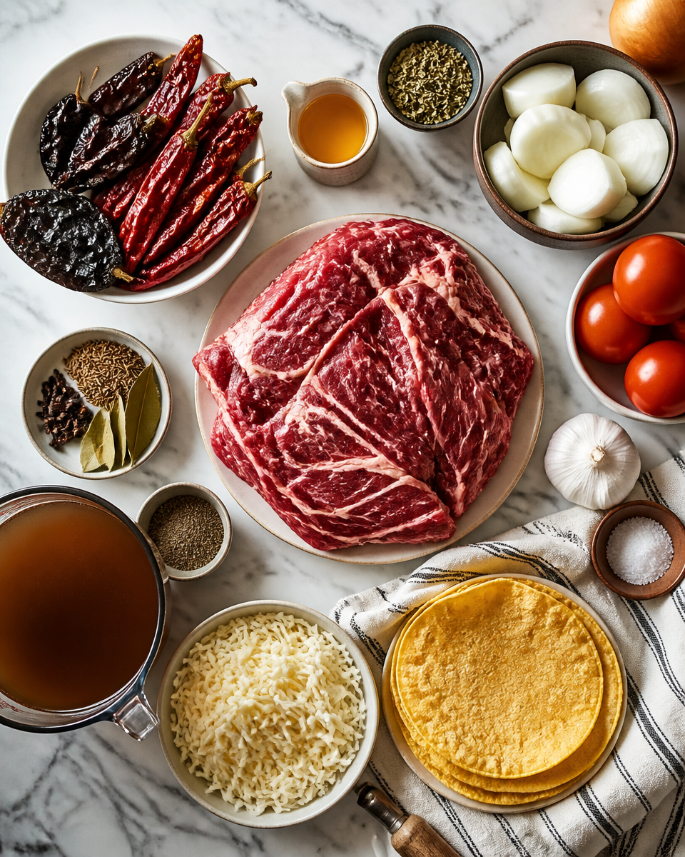 Birria Tacos with Consomé Dipping Sauce