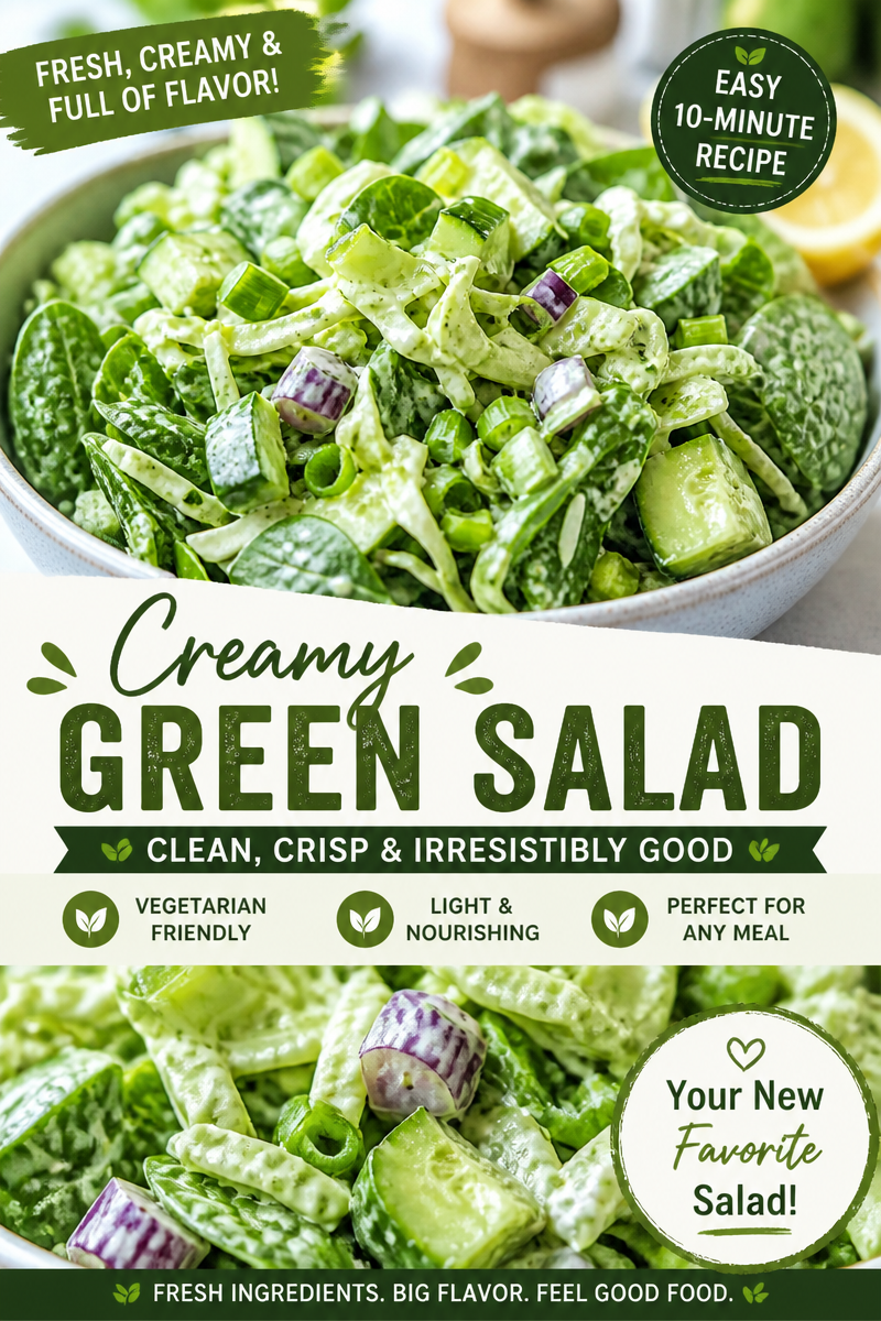 Easy Green Goddess Salad — Viral TikTok Chopped