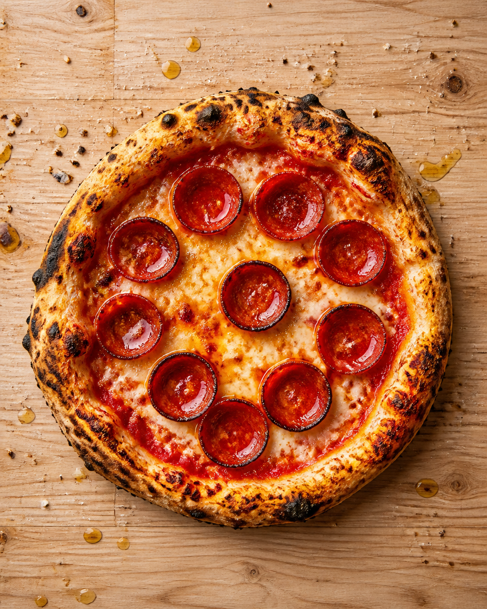 Easy Hot Honey Pizza — Sweet Spicy Pepperoni