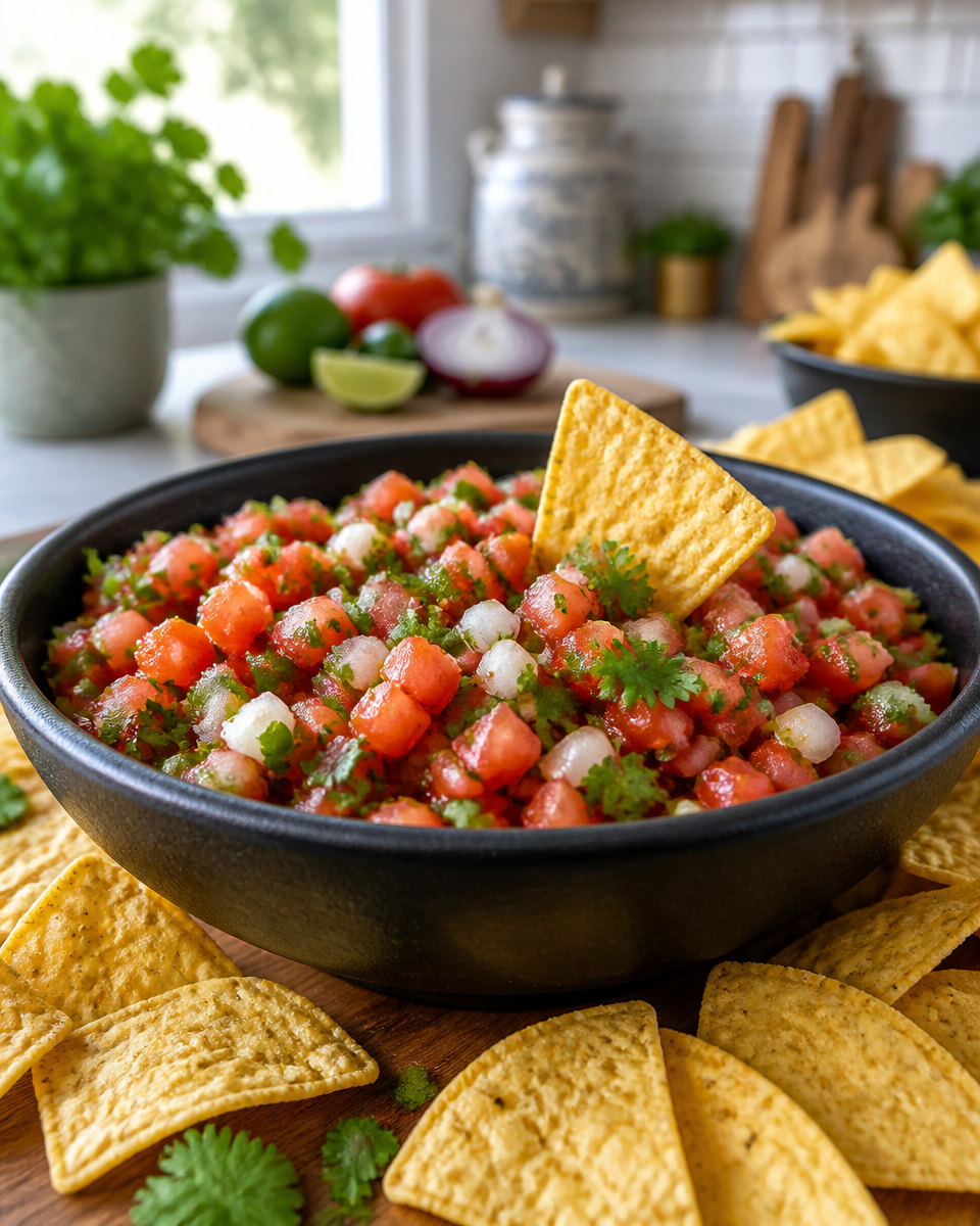 Authentic Pico de Gallo From Scratch