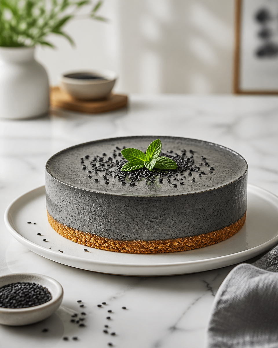 Black Sesame Cheesecake (breakout trend)