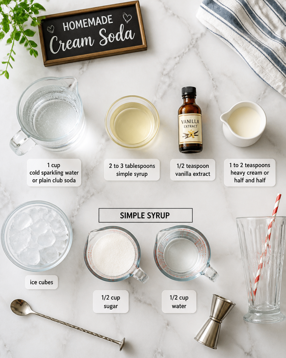 Homemade Cream Soda from Scratch