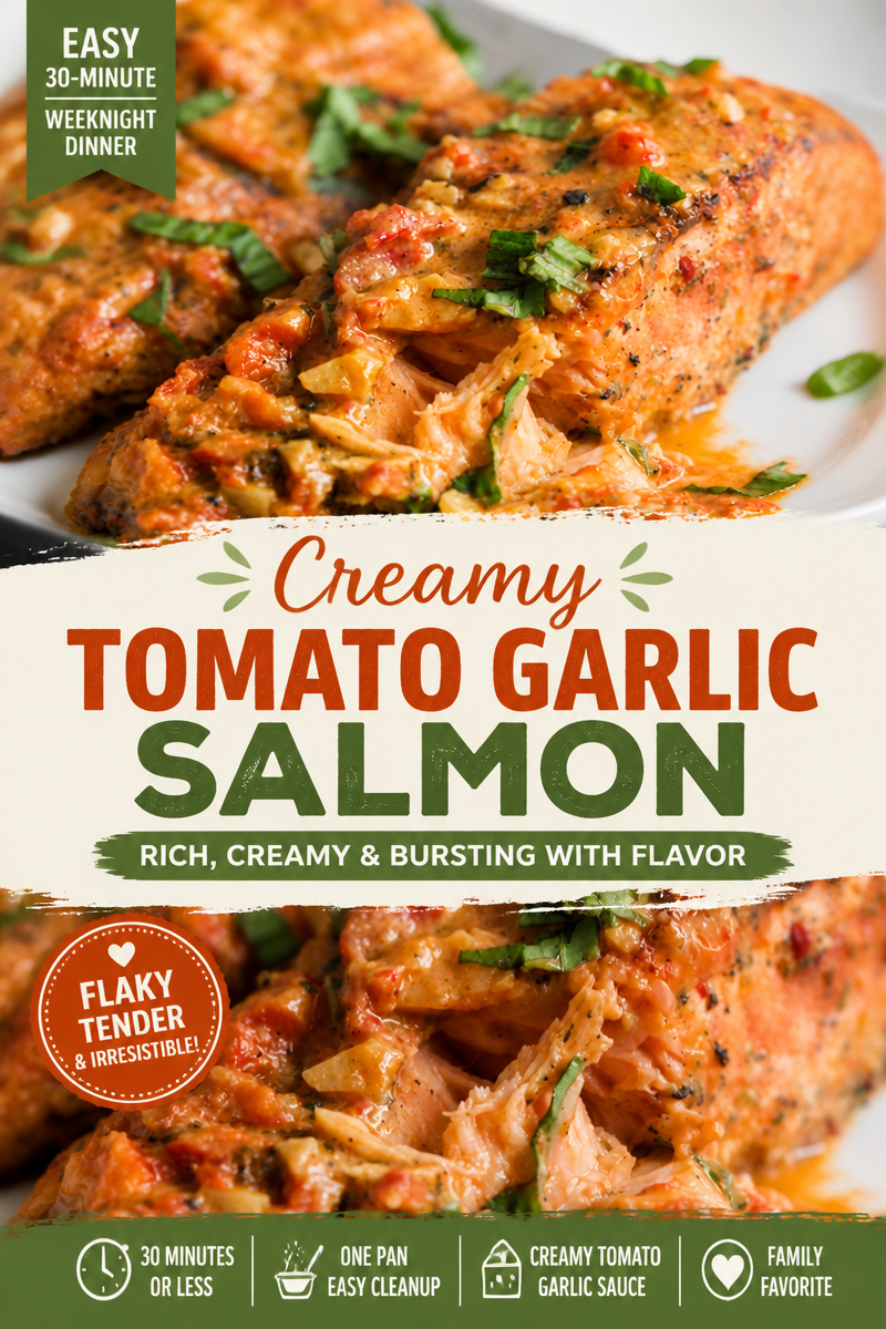 Easy Marry Me Salmon — Creamy Sun Dried Tomato