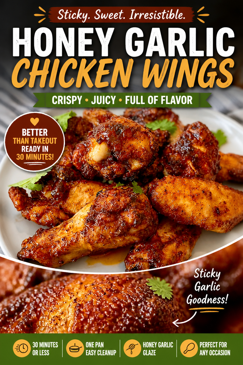 Easy Hot Honey Chicken Wings — Sticky Oven Baked