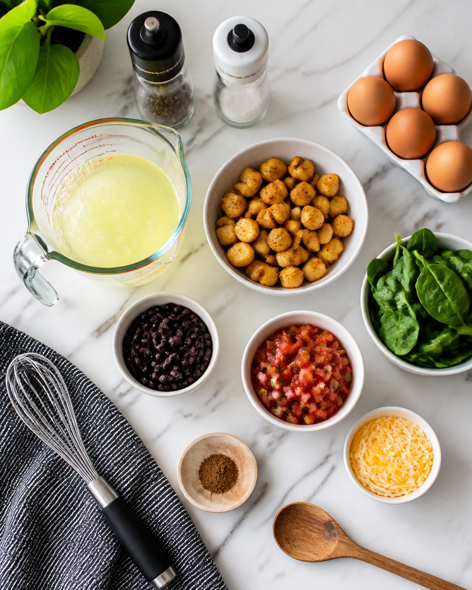 Easy High Protein Breakfast Bowl — Egg White