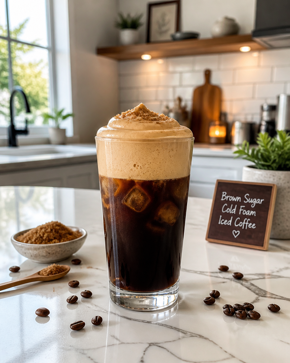 Brown Sugar Cold Foam (Starbucks Copycat)