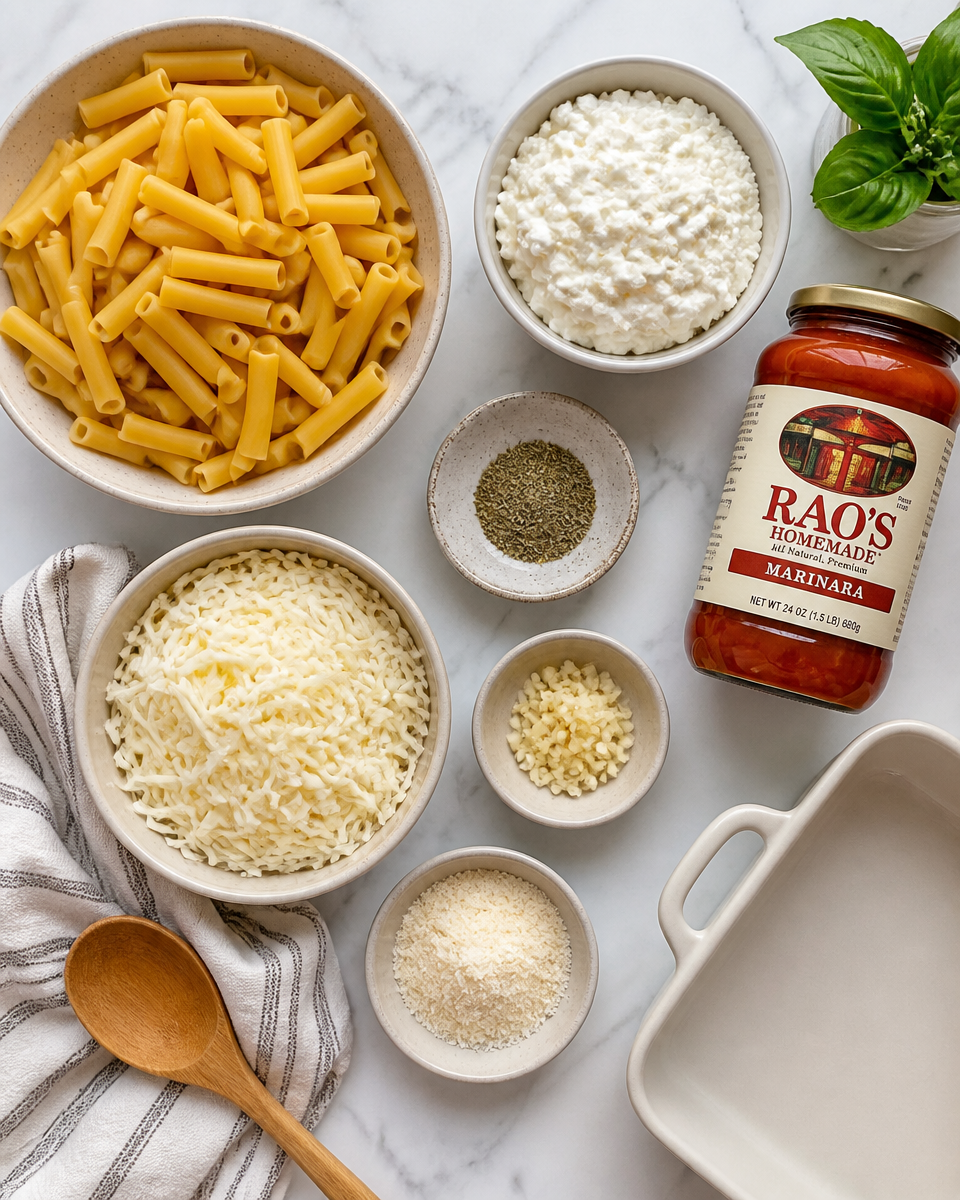 Cottage Cheese Pasta Bake (Viral High Protein)
