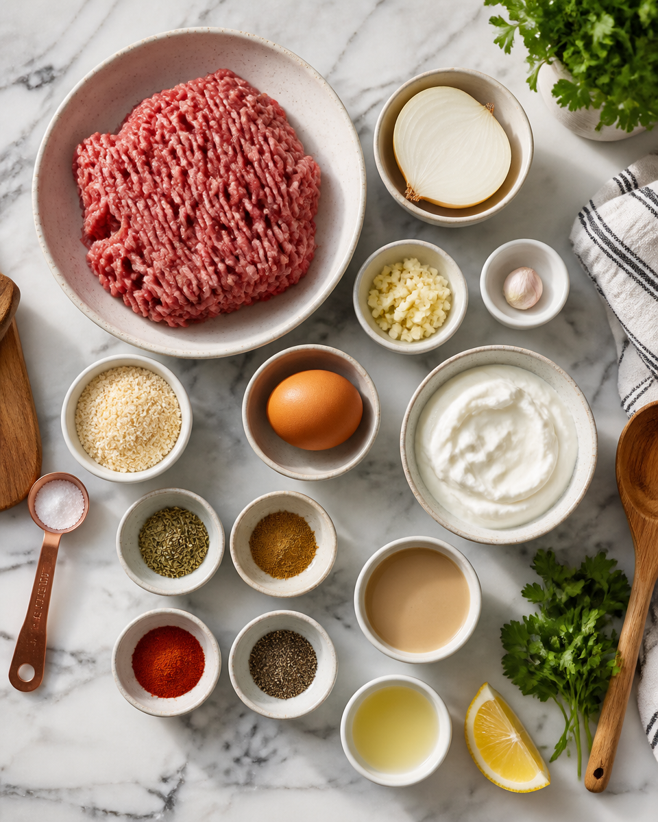 Viral Gyro Meat (Homemade Sliced on Pan)