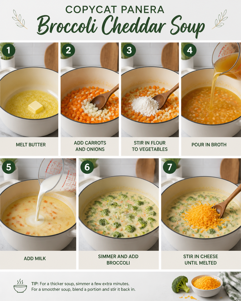 Copycat Panera Broccoli Cheddar Soup