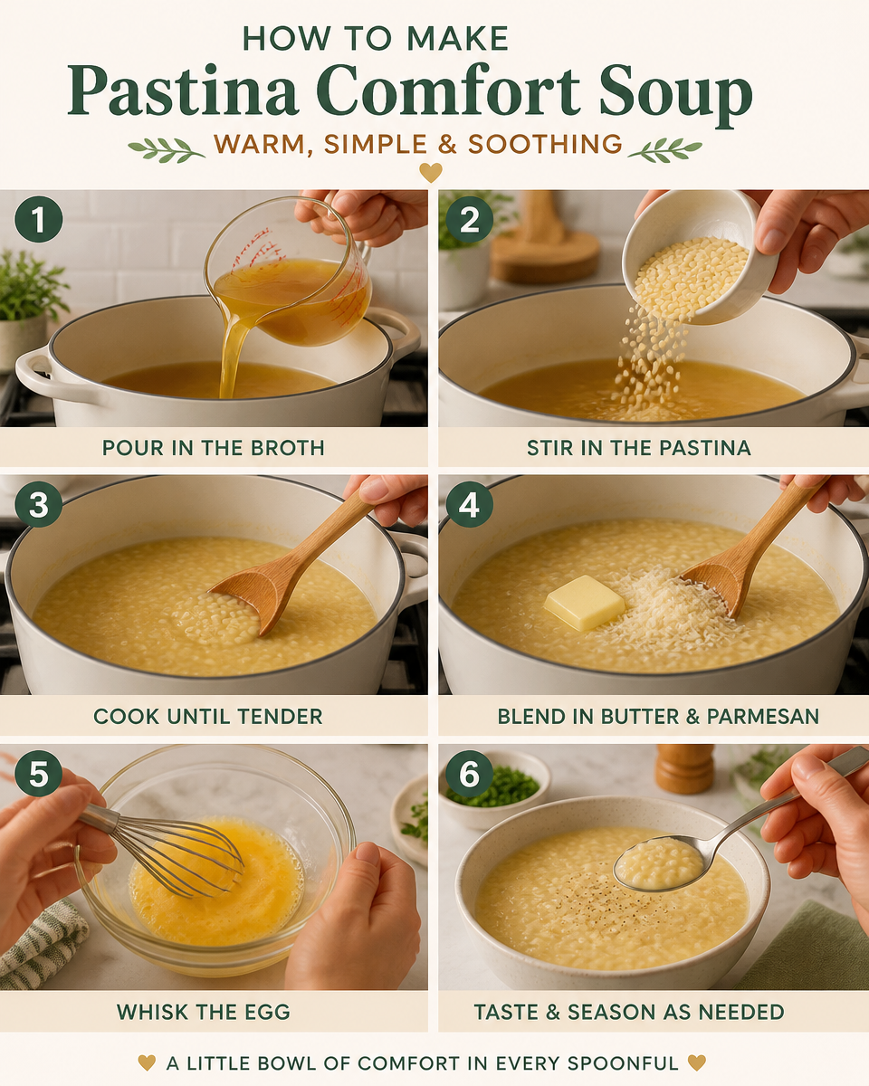 Pastina Comfort Soup (Italian Baby Pasta)