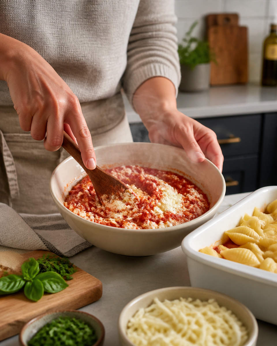 Cottage Cheese Pasta Bake (Viral High Protein)