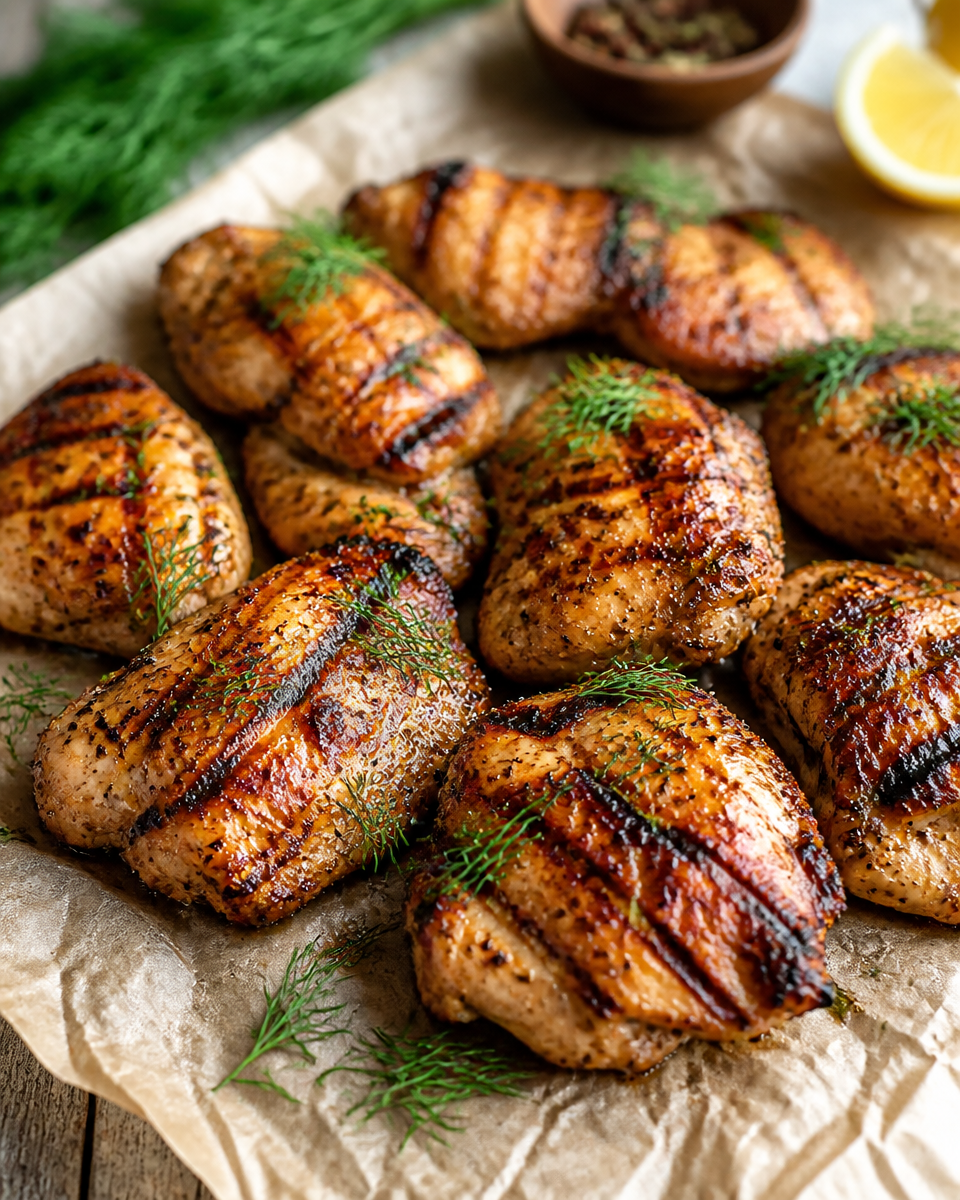 Easy Pickle Chicken — Marinated Juicy Grilled