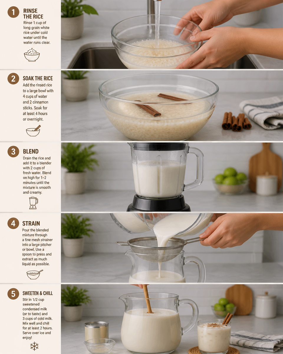 Easy Homemade Horchata — Mexican Cinnamon Rice