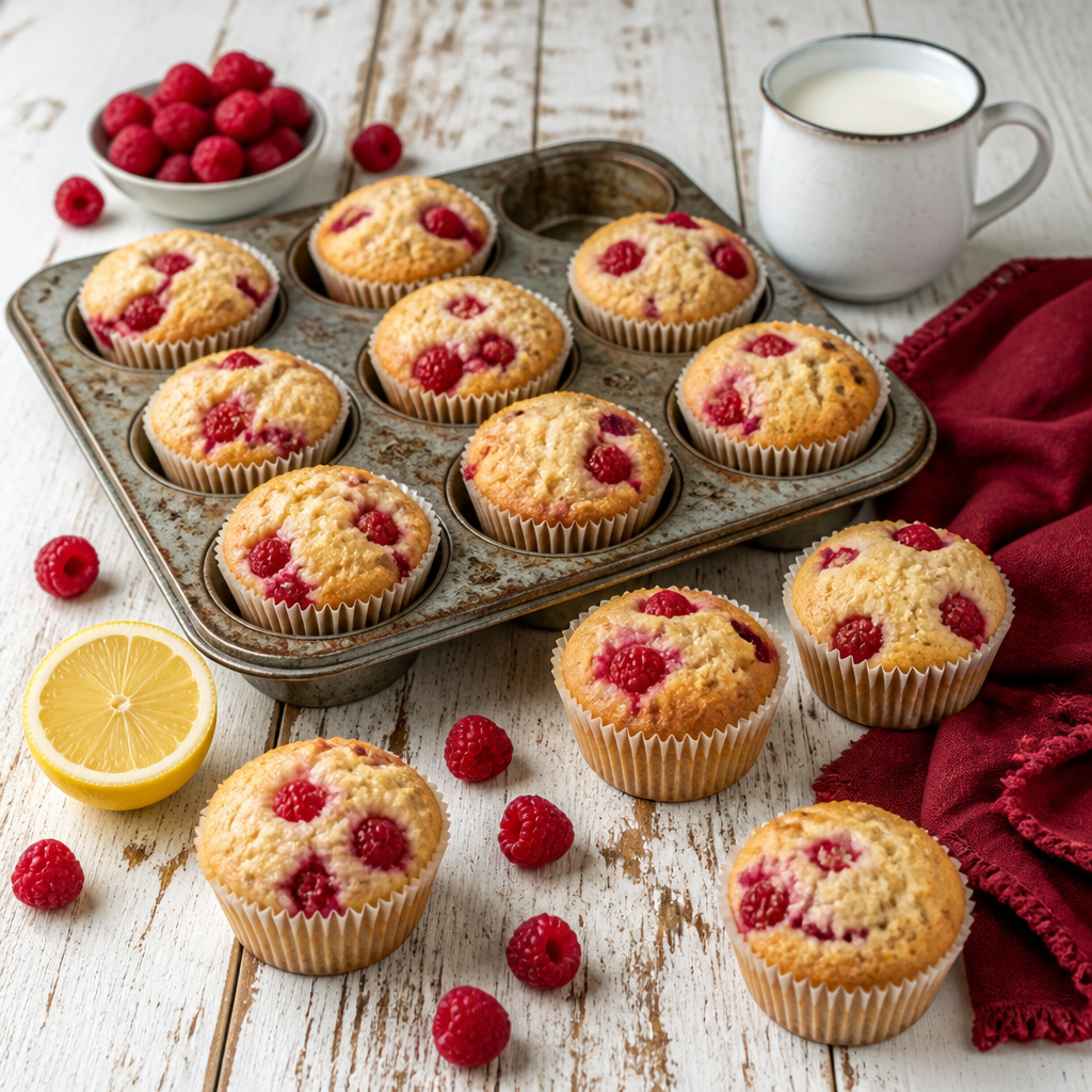 Deliciously Easy Old-Fashioned Raspberry Limoncello Ricotta Muffins 6 Deliciously Easy Old-Fashioned Raspberry Limoncello Ricotta Muffins