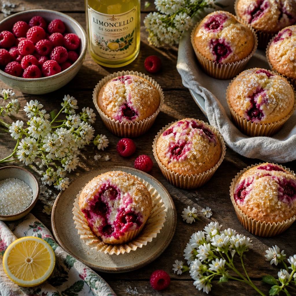 Raspberry Limoncello Ricotta Muffins You'll Love to Make 6 Raspberry Limoncello Ricotta Muffins You'll Love to Make