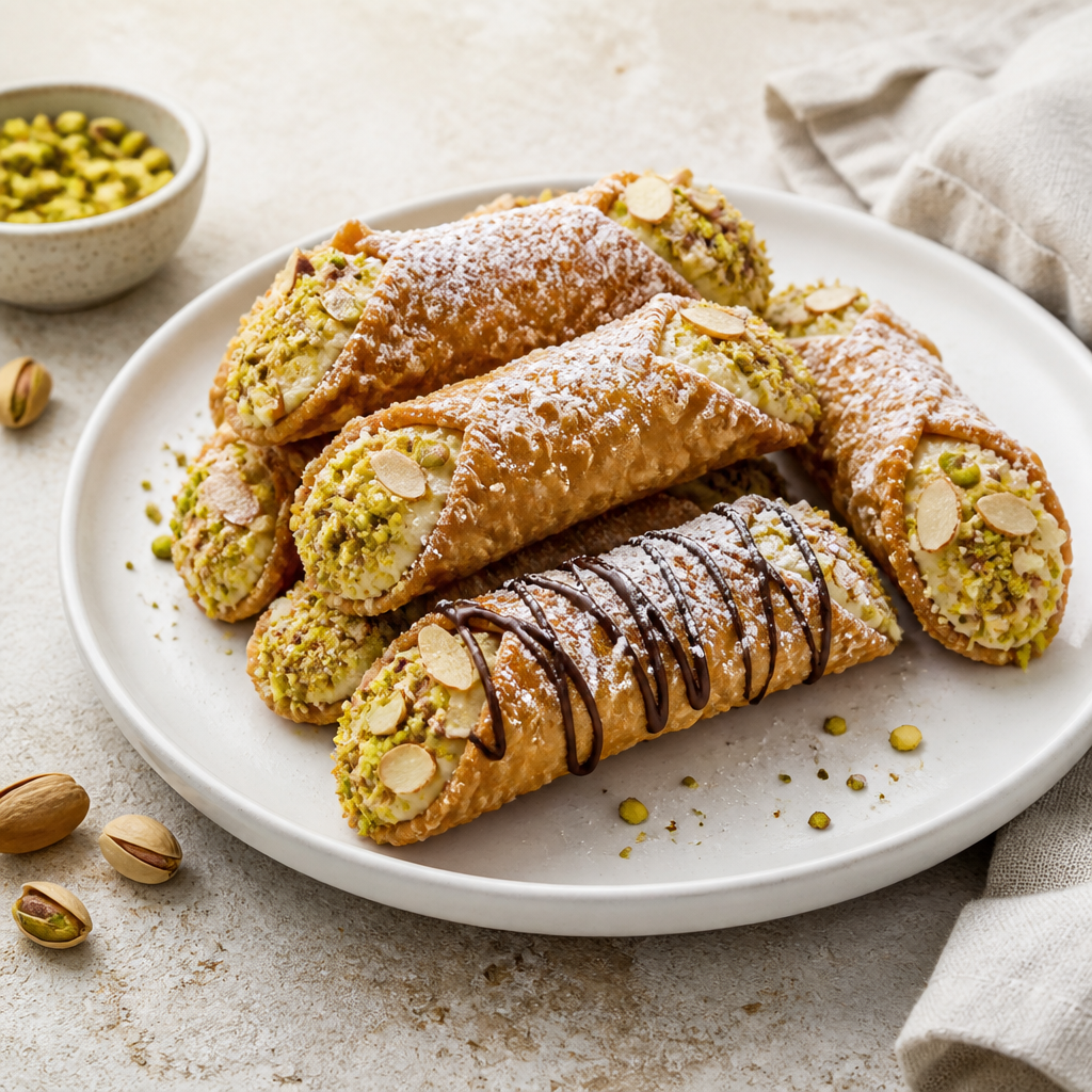 Deliciously Old-Fashioned Pistachio Almond Cannoli Cookies Recipe