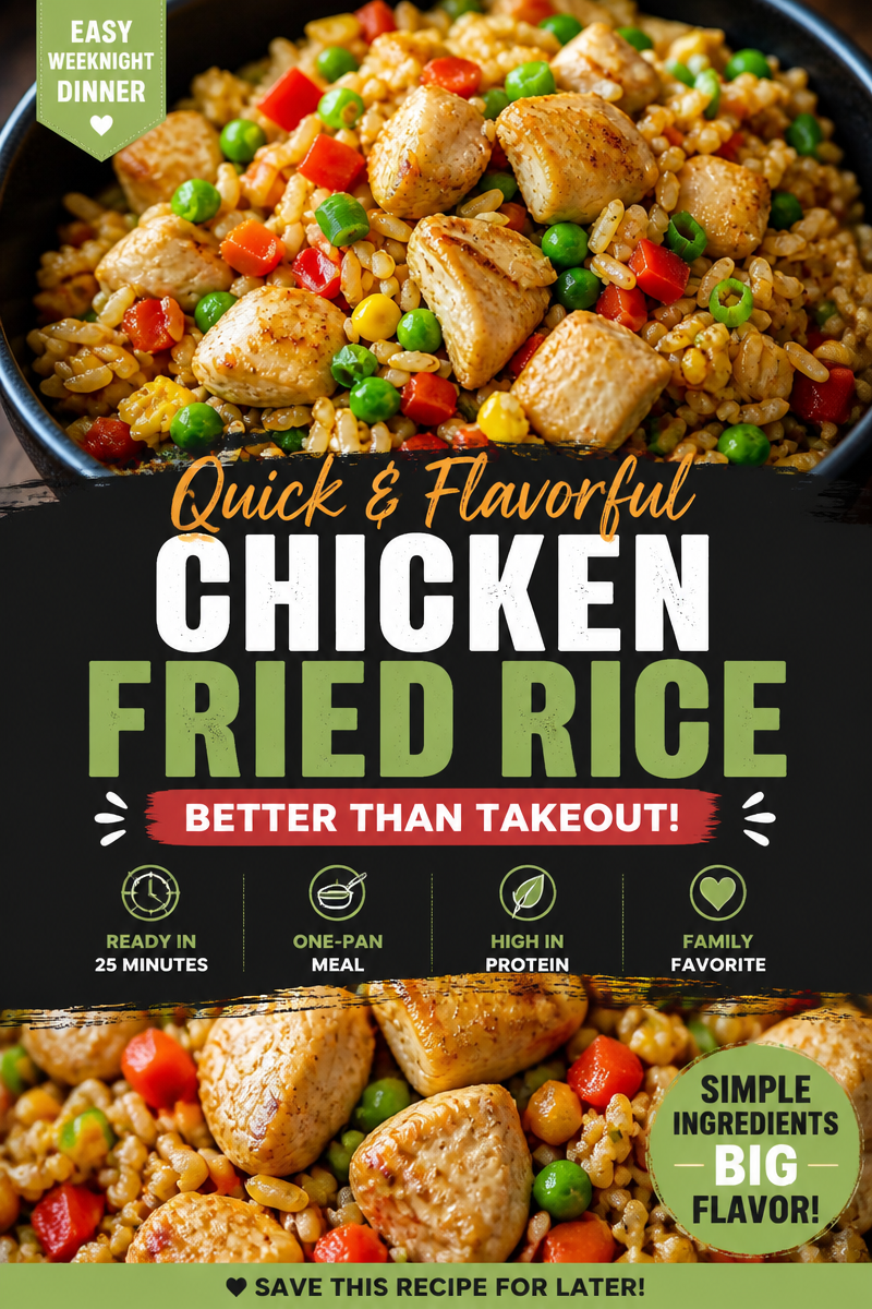 Spicy Chicken Fried Rice