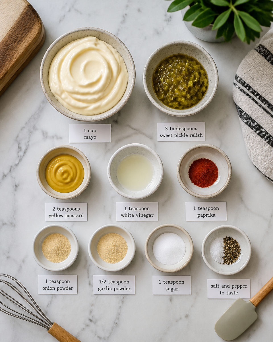Copycat McDonald's Big Mac Sauce