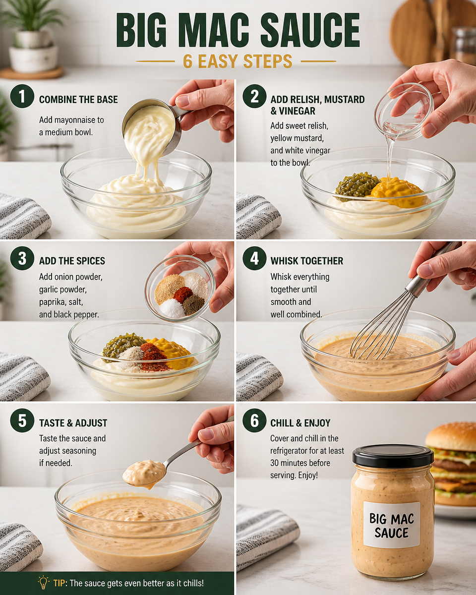 Copycat McDonald's Big Mac Sauce