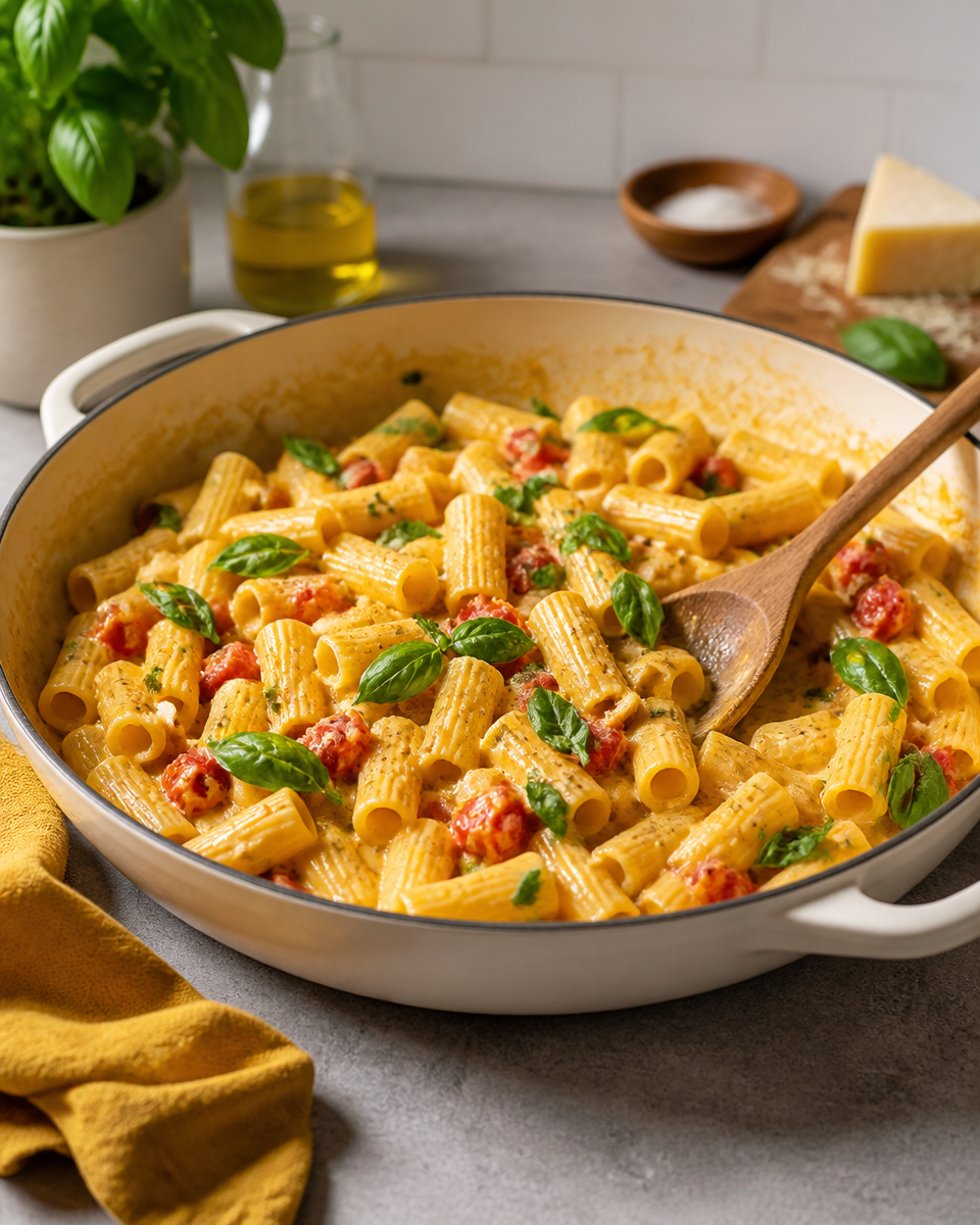 Whipped Ricotta Lemon Pasta