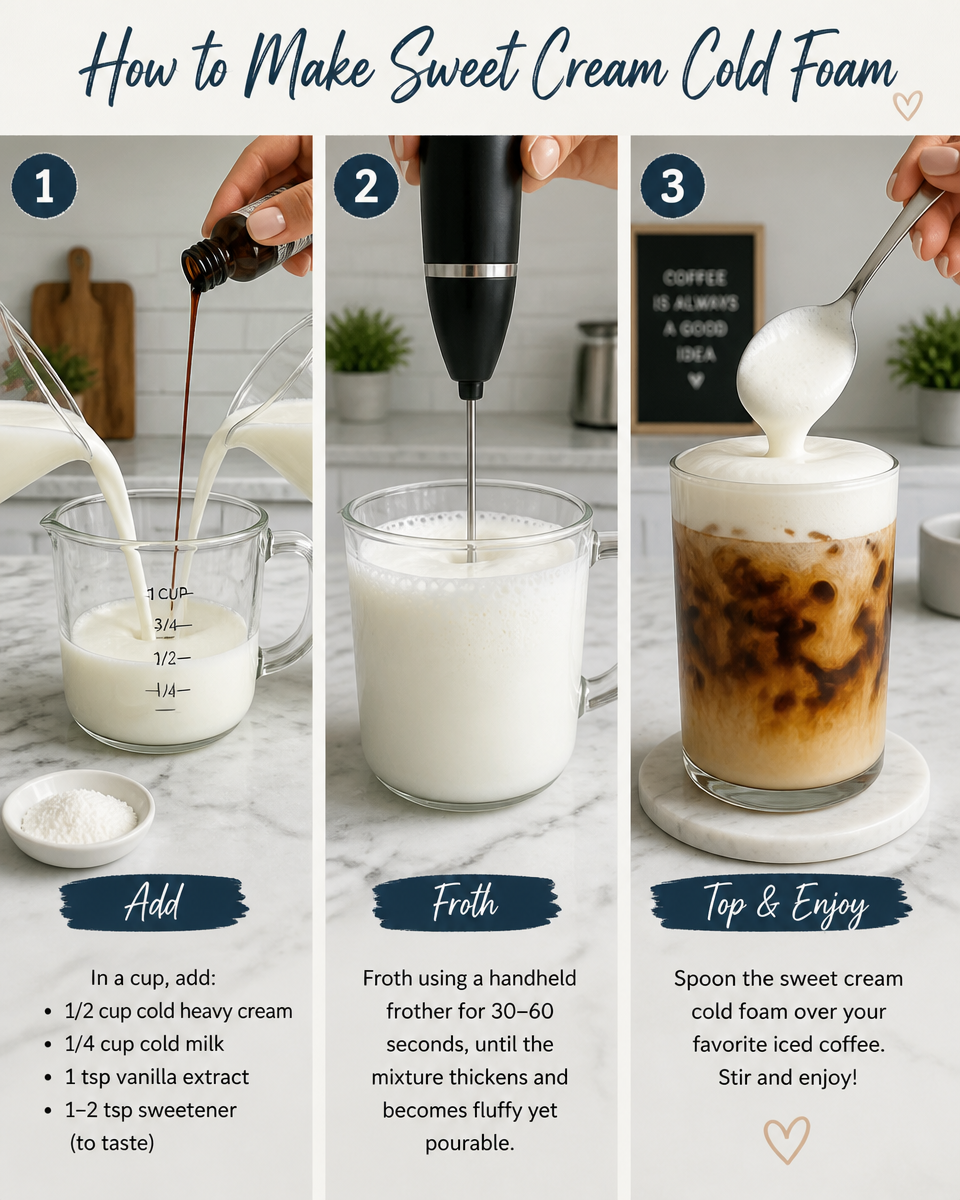 Vanilla Sweet Cream Cold Foam