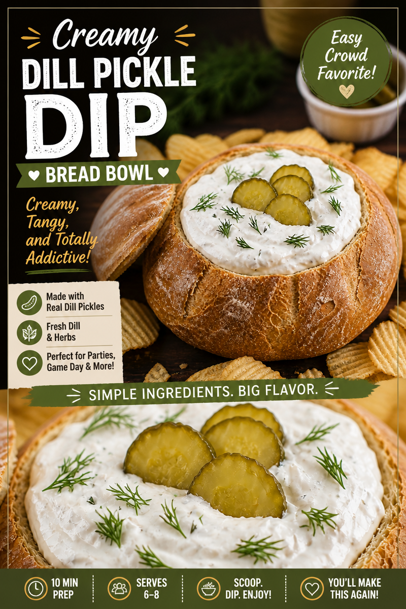 Easy Dill Pickle Dip — Cream Cheese Party