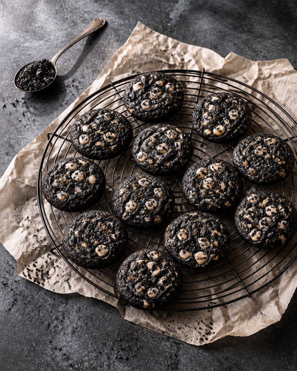 Easy Black Sesame Cookies — Nutty Asian Inspired