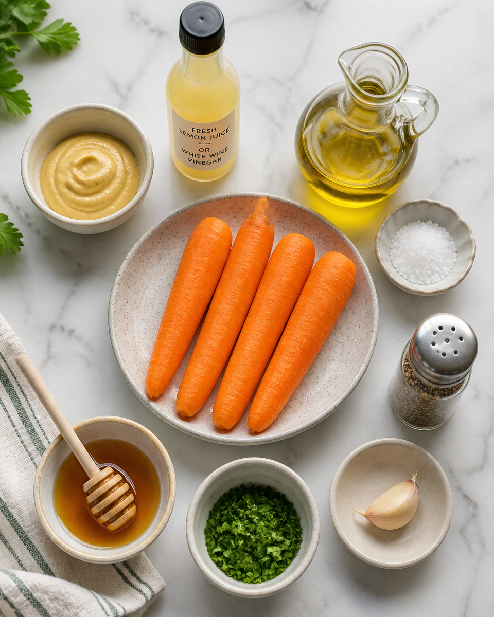 Easy Viral Carrot Salad — French Grated Mustard