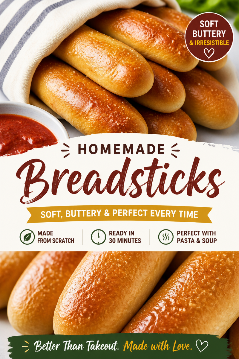 Copycat Olive Garden Breadsticks