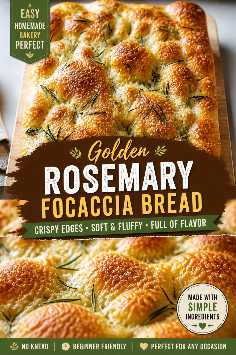 Light and Airy Focaccia Bread