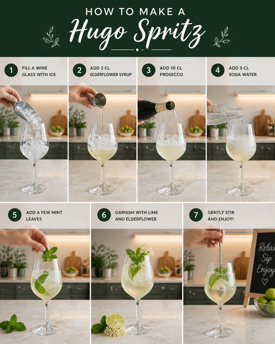 Hugo Spritz Cocktail Recipe