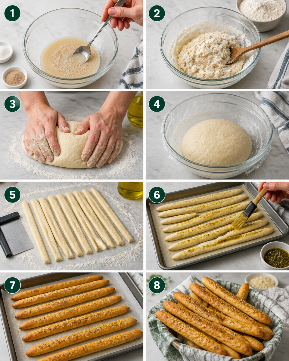 Copycat Olive Garden Breadsticks