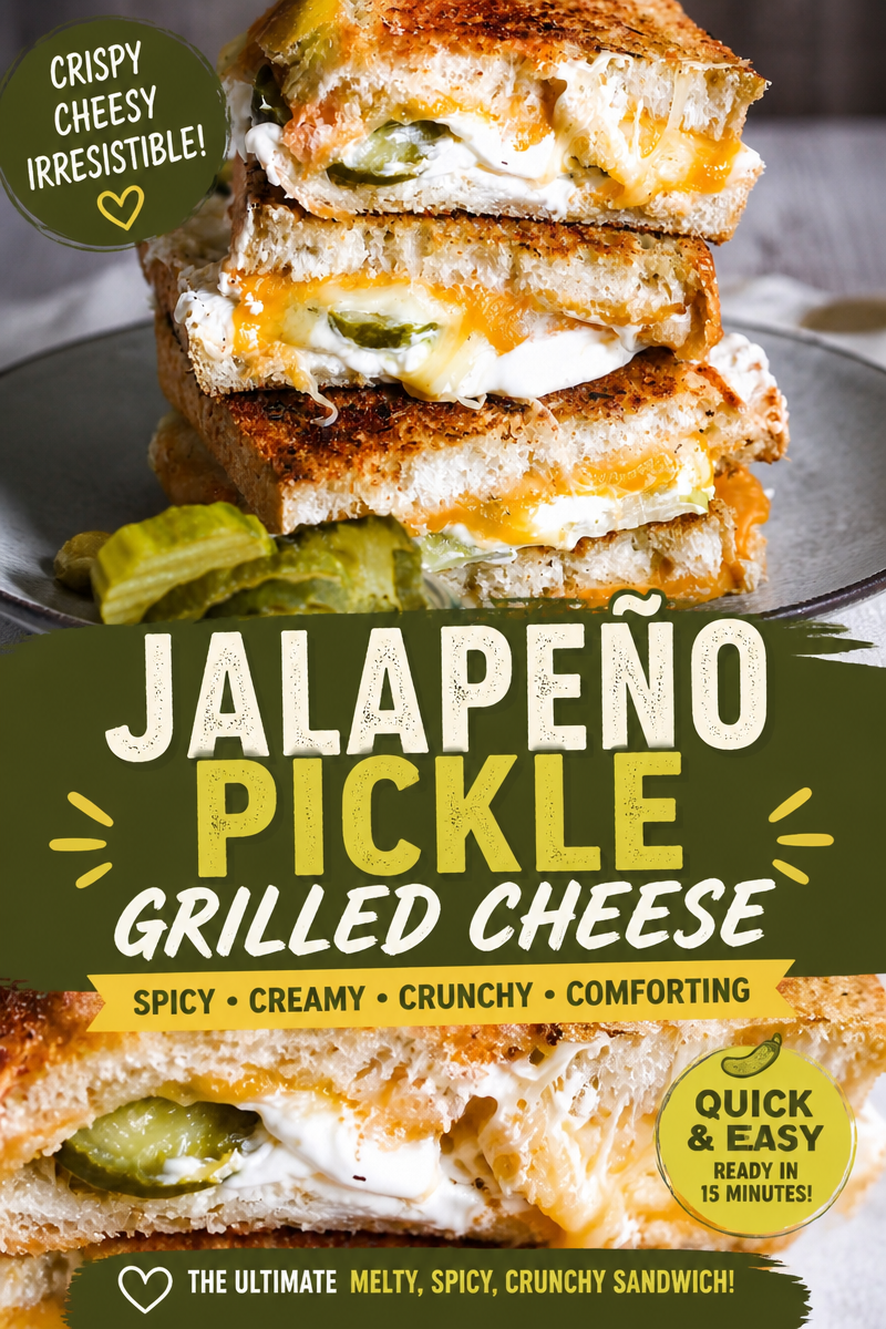 Easy Pickle Grilled Cheese — Dill Butter Toasted