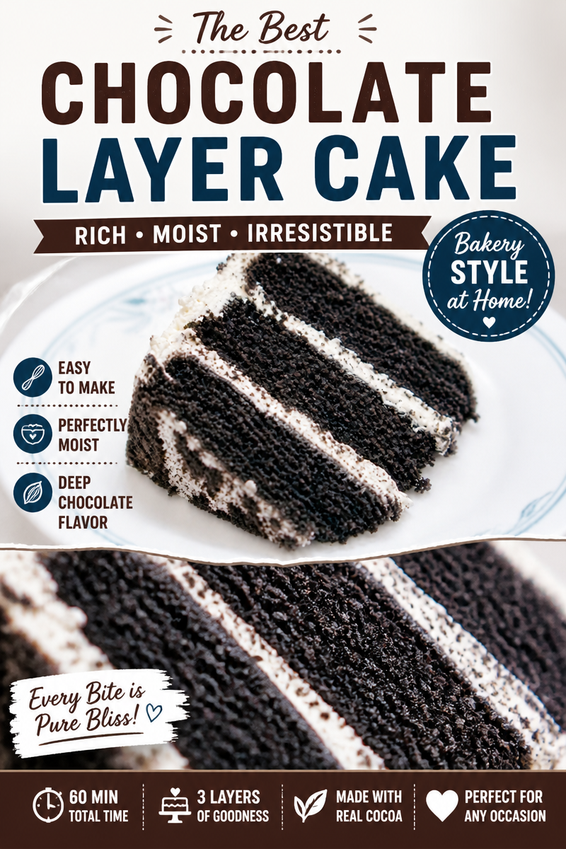 Easy Black Sesame Cake — Striking Dark Layered